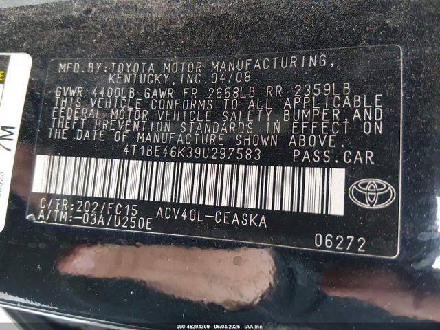 Toyota Camry Se