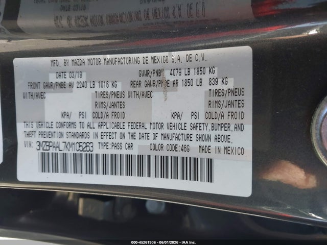 Mazda Mazda3 Select Package