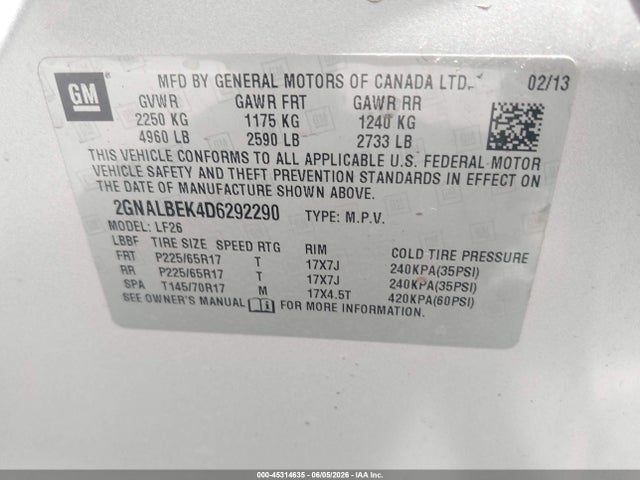 Chevrolet Equinox Ls