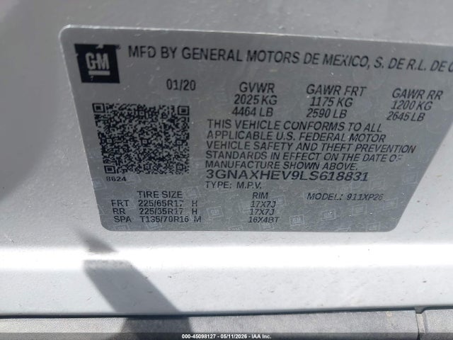 Chevrolet Equinox Fwd Ls