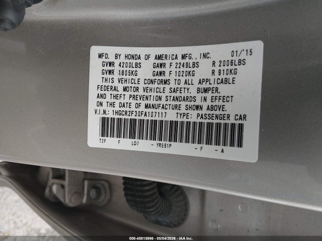 Honda Accord Lx