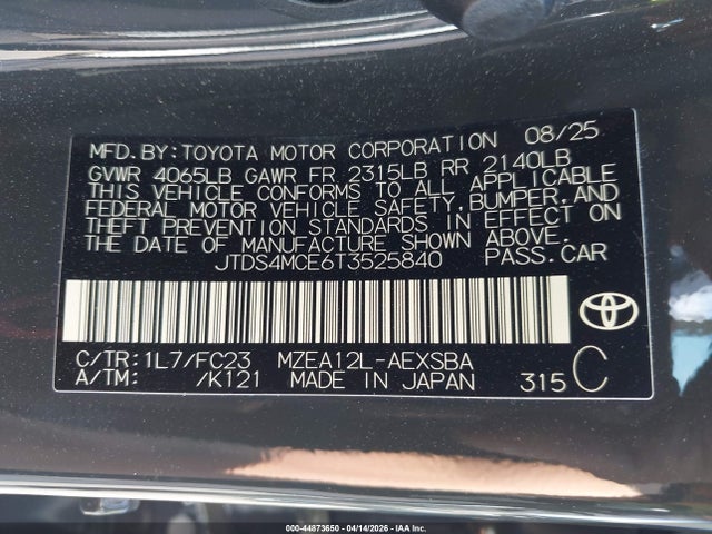 Toyota Corolla Se