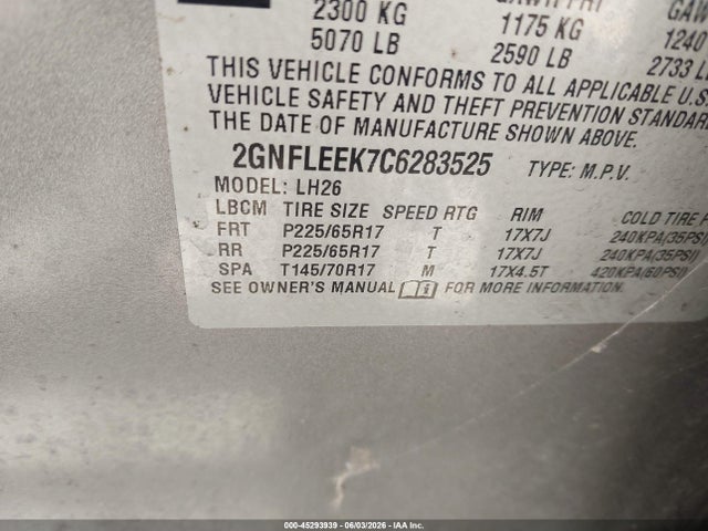 Chevrolet Equinox 1lt