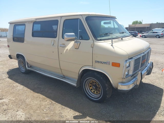 Salvage GMC Rally Wagon Van Image