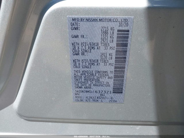 Nissan Pathfinder Sv 4wd