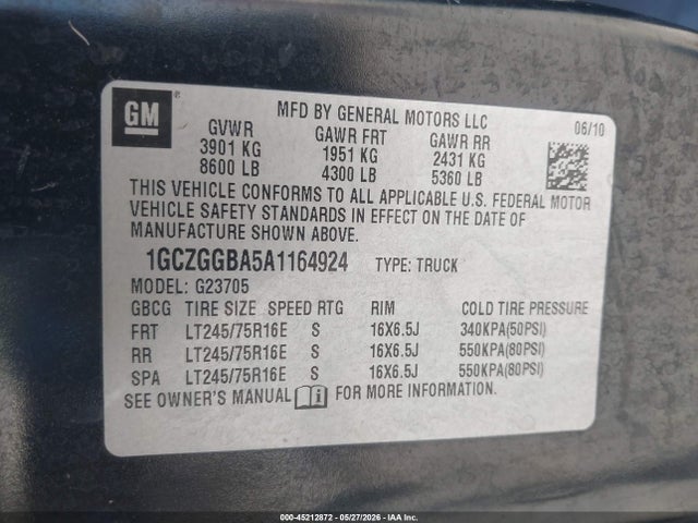 Chevrolet Express Work Van