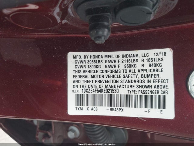 Honda Insight Ex