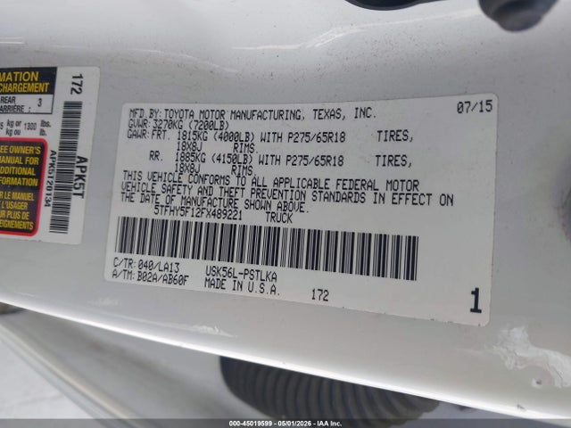 Toyota Tundra Limited 5.7l V8