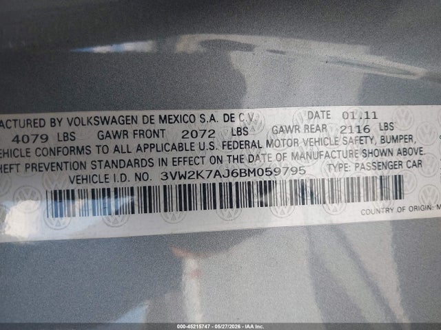 Volkswagen Jetta 2.0l S