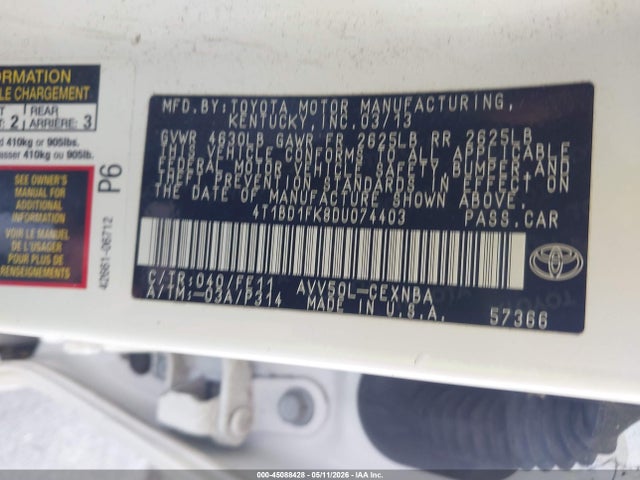 Toyota Camry Le