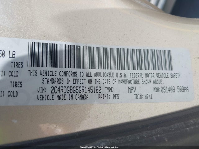 Dodge Grand Caravan American Value Pkg