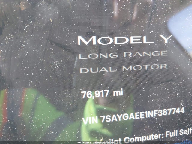 Tesla Model Y Long Range Dual Motor All-wheel Drive