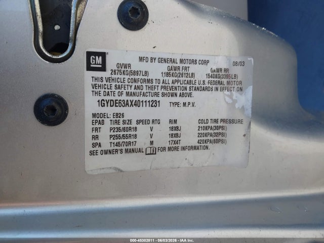Cadillac SRX V8