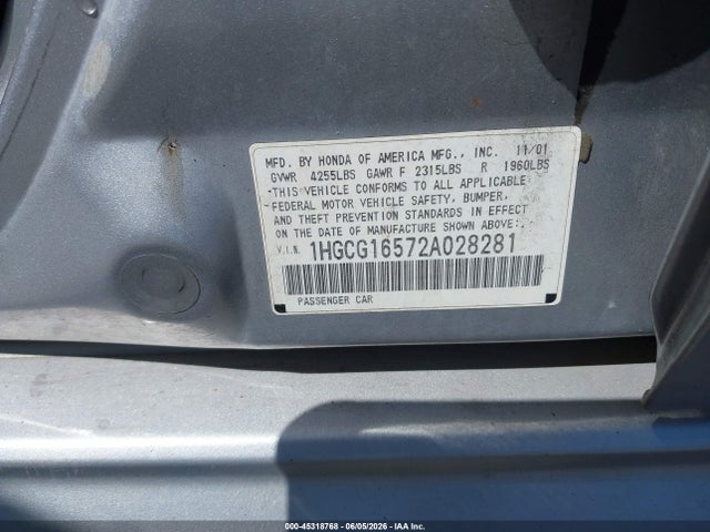 Honda Accord 3.0 Ex