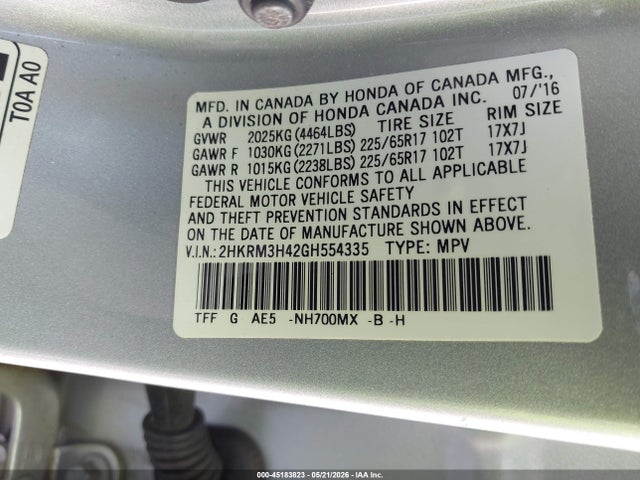 Honda CR-V Se