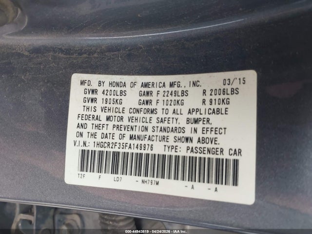 Honda Accord Lx