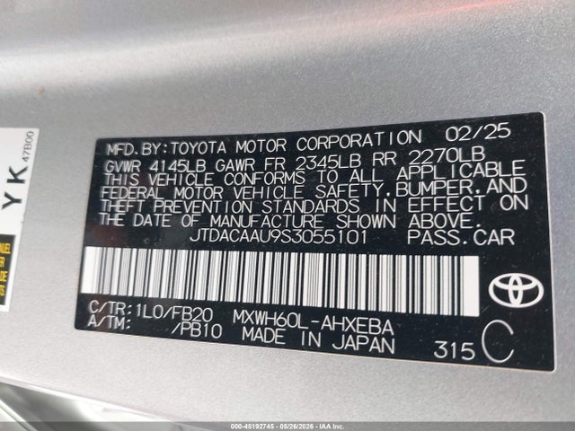 Toyota Prius Le
