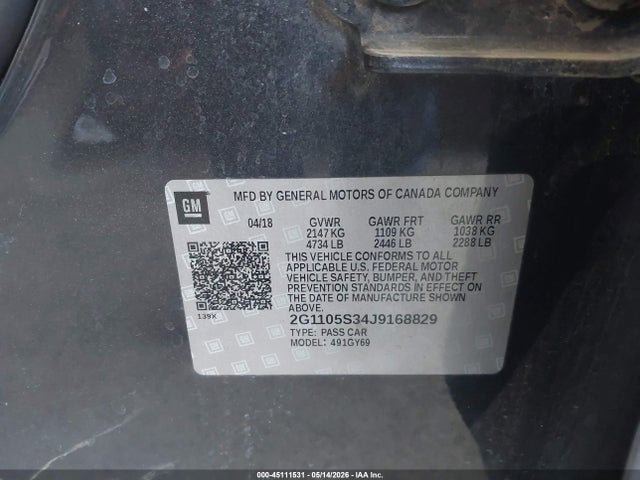 Chevrolet Impala 1lt