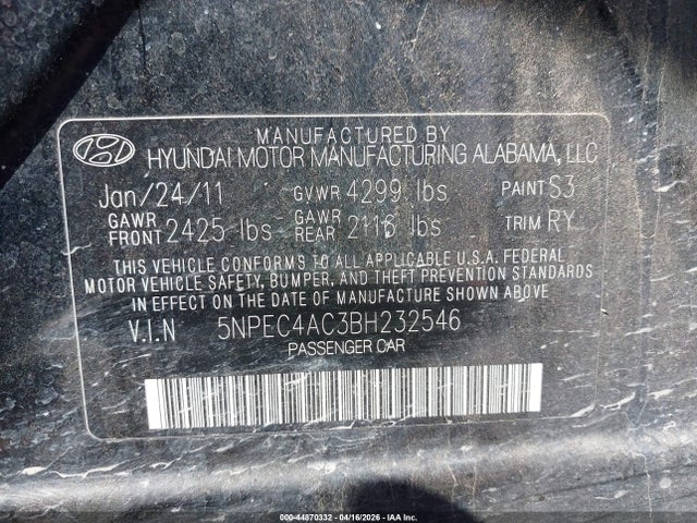 Hyundai SONATA Se