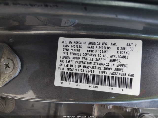 Honda Accord 2.4 Ex