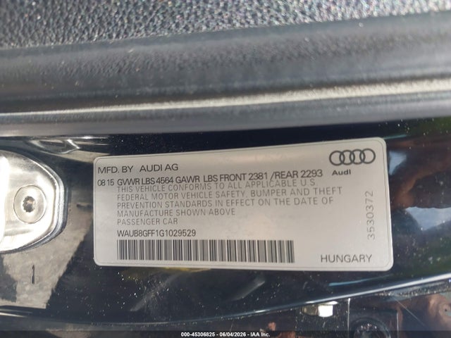 Audi A3 2.0t Premium