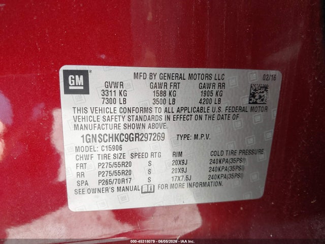 Chevrolet Suburban Lt