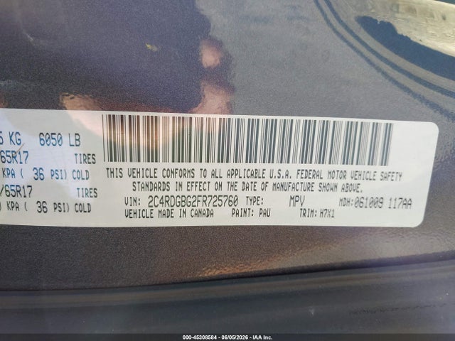 Dodge Grand Caravan American Value Pkg
