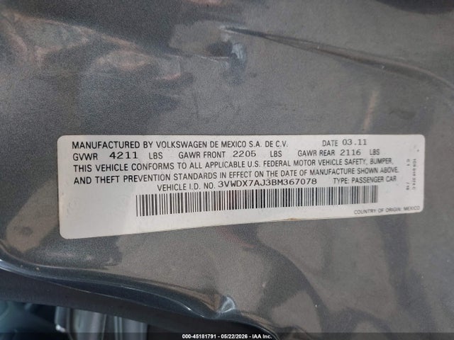 Volkswagen Jetta 2.5l Se