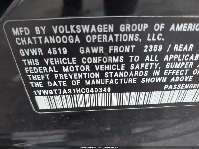 Volkswagen Passat 1.8t Se