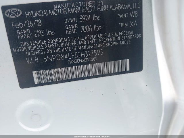 Hyundai ELANTRA Sel