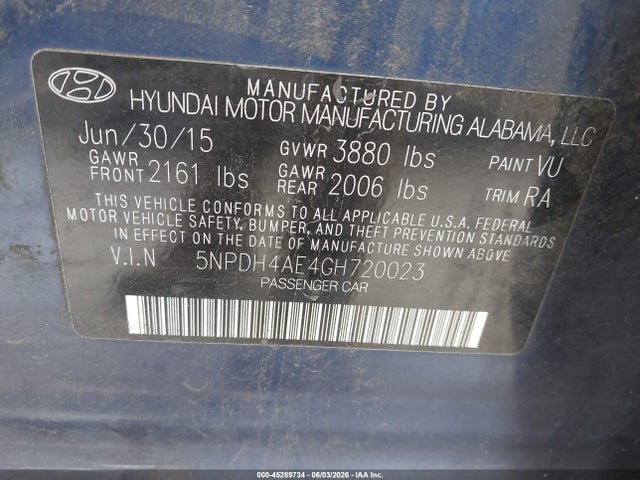 Hyundai ELANTRA Se