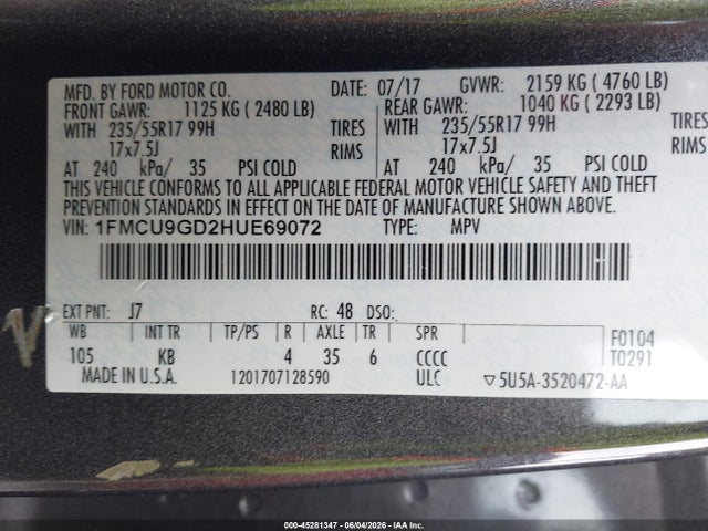 Ford Escape Se