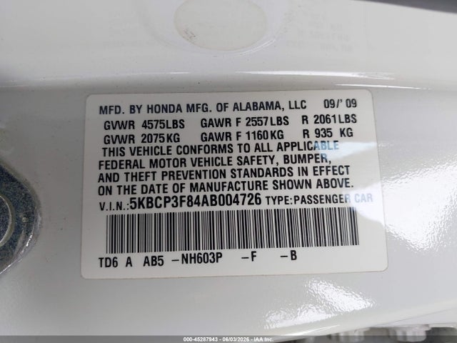 Honda Accord 3.5 Ex-l