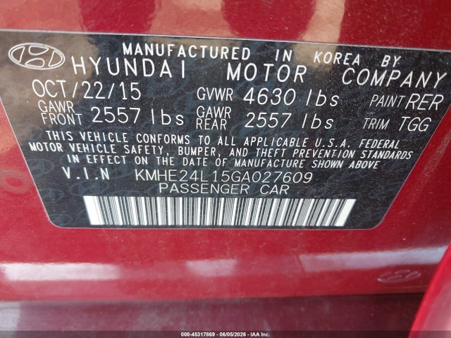 Hyundai SONATA Se