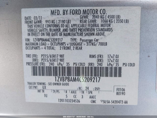 Ford Mustang V6