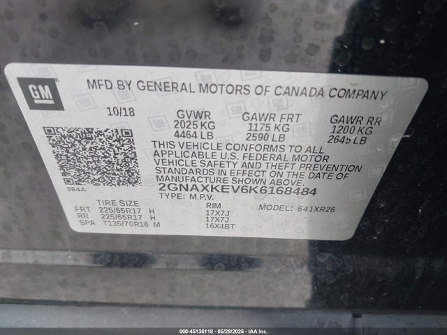 Chevrolet Equinox Lt