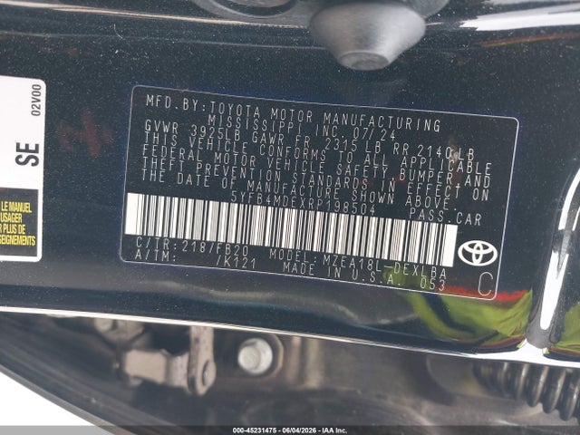 Toyota Corolla Le