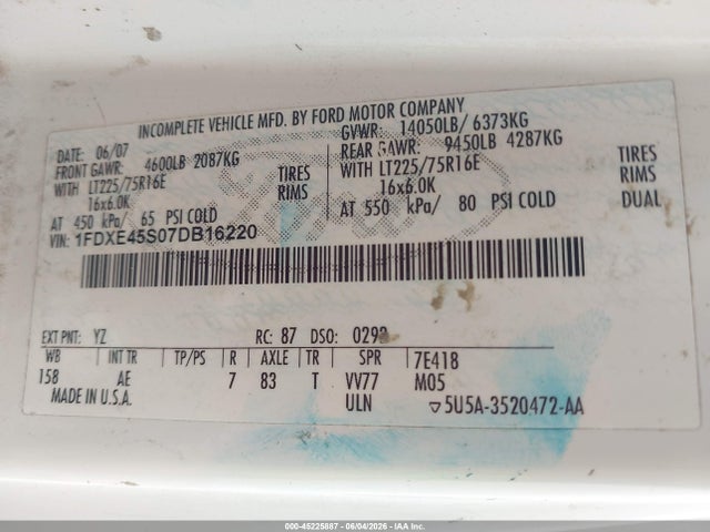 Ford E-450