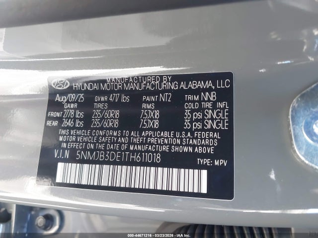 Hyundai TUCSON Sel