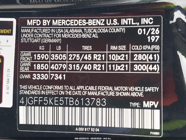 Mercedes-Benz Gls-class 4matic