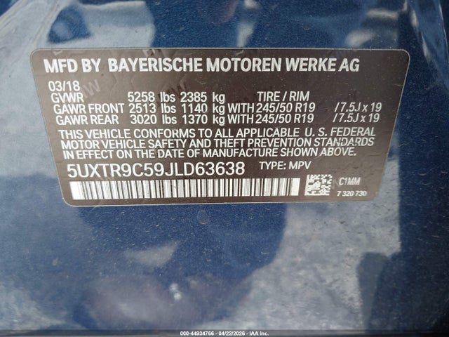 BMW X Series Xdrive30i
