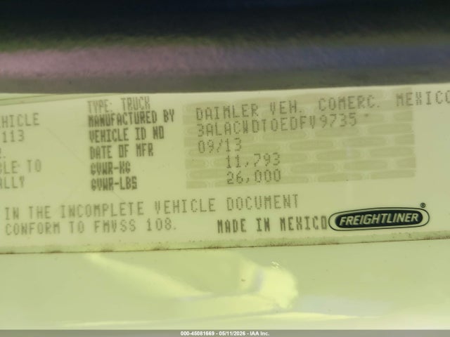 Freightliner M2 106 Medium Duty
