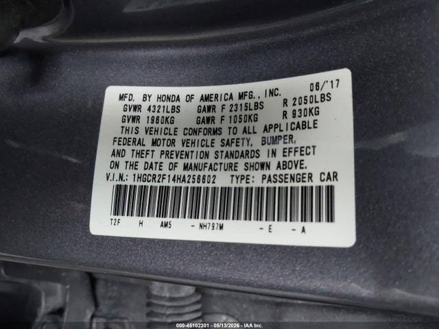 Honda Accord Sport Se