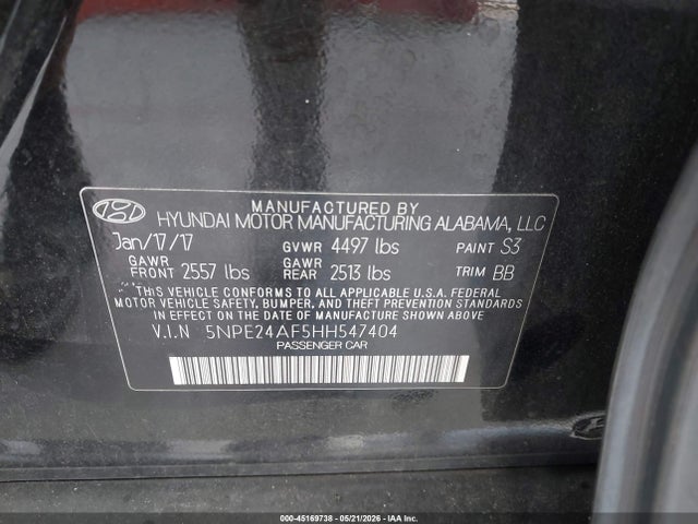 Hyundai SONATA Se