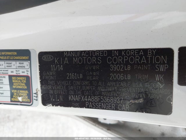 Kia Forte Ex