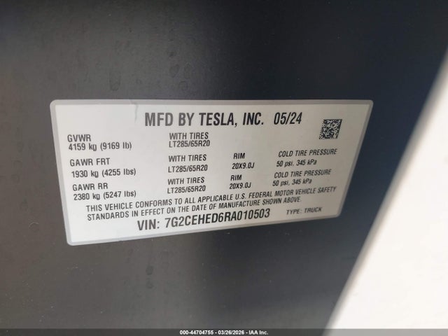 Tesla Cybertruck All-wheel Drive