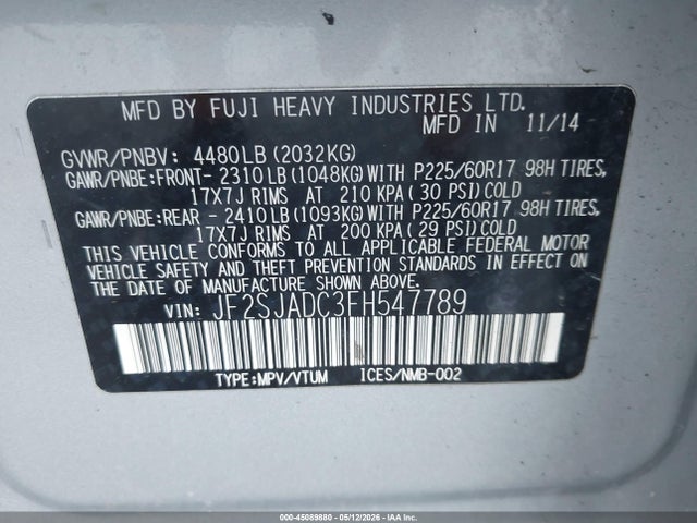 Subaru Forester 2.5i Premium