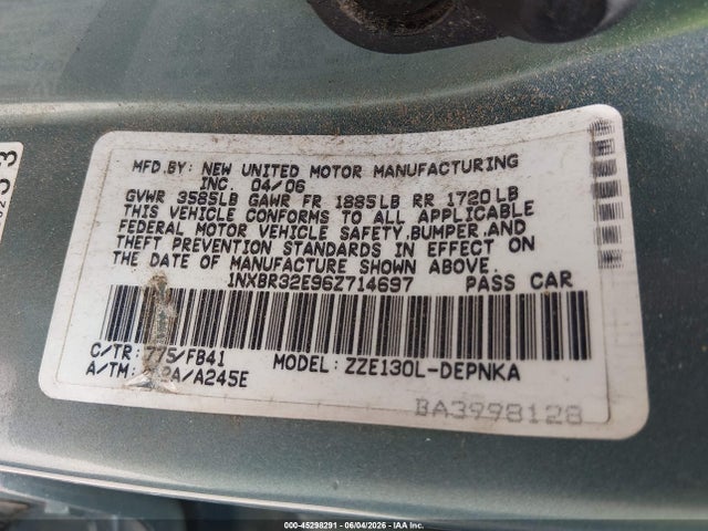 Toyota Corolla Le