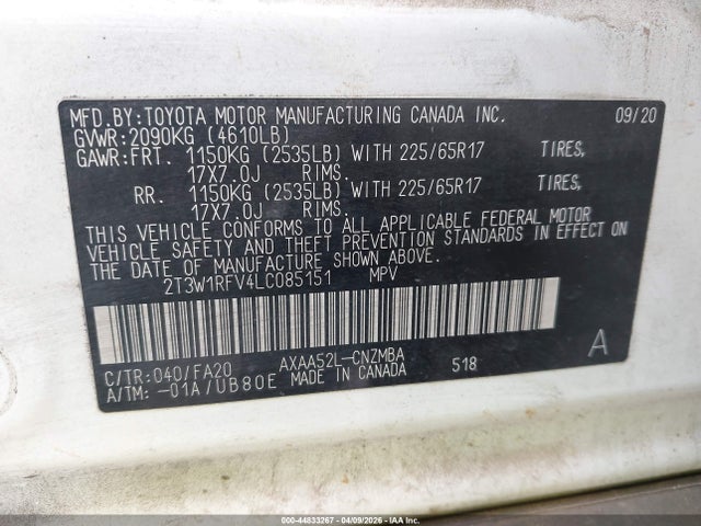 Toyota RAV4 Xle