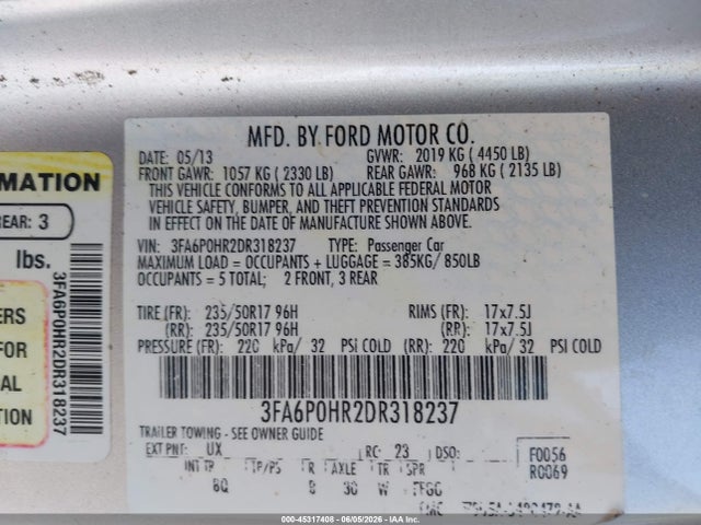 Ford Fusion Se